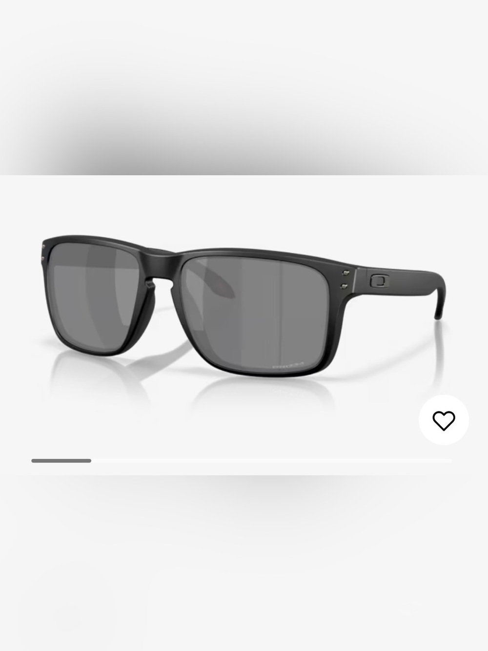 Oakley Holbrook Matte Black Sunglasses with Prizm Gray Lenses